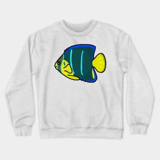 Queen Angelfish Crewneck Sweatshirt